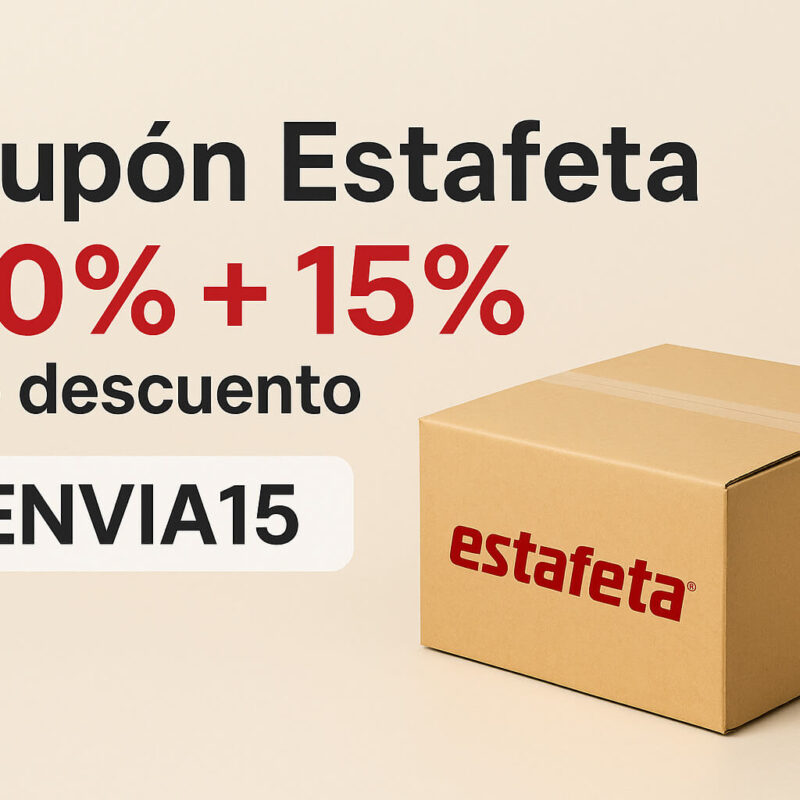 cupón de descuento estafeta envia15